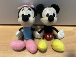 PEZ Spender Mickey +Minnie Mouse Plüsch( 1999)