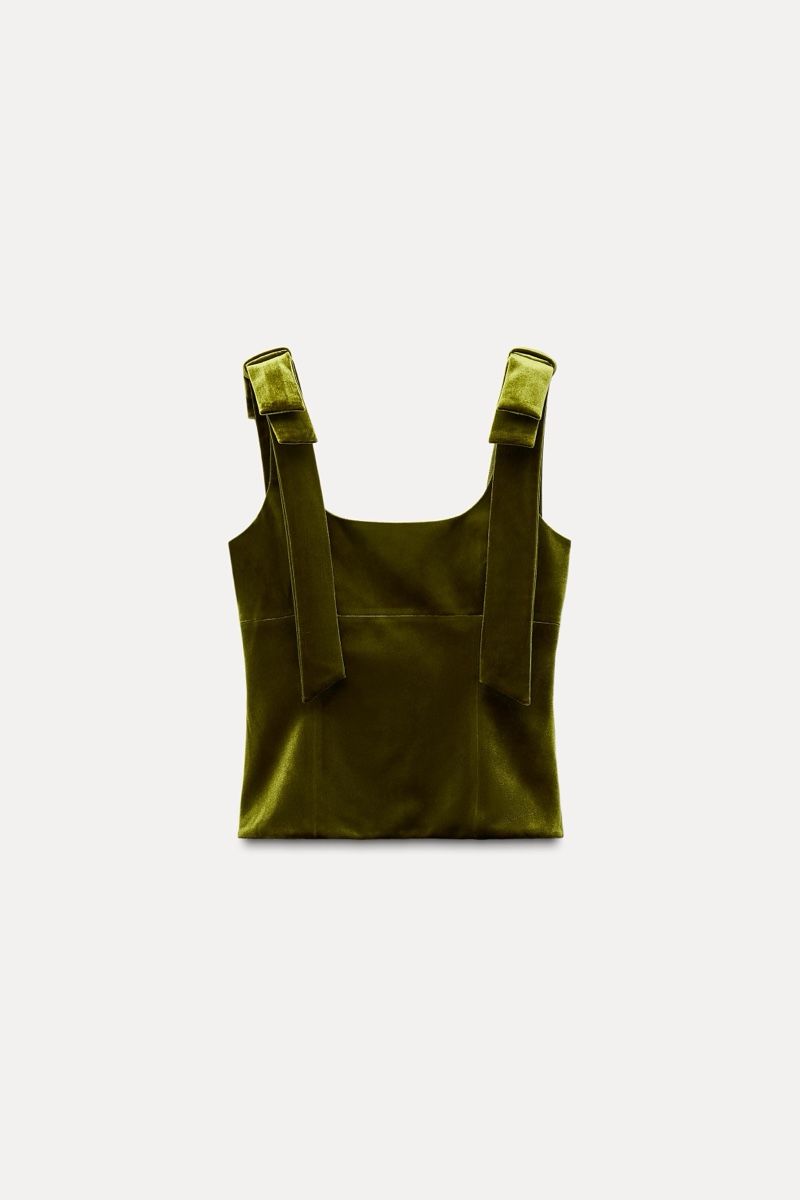 Zara Top: Samttop Zara Grösse S mit Etikett – Nuovo e nell'imballaggio originale da Menzingen venduto da nas_6ncr 2