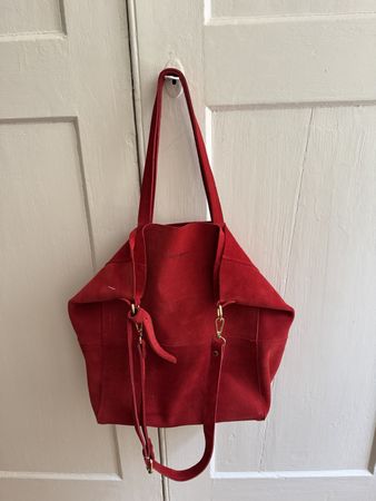 Wildledertasche von Garçonne