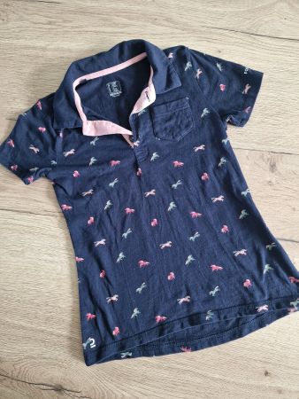 Reitshirt kurzarm Gr 133-142 / 10 Jahre