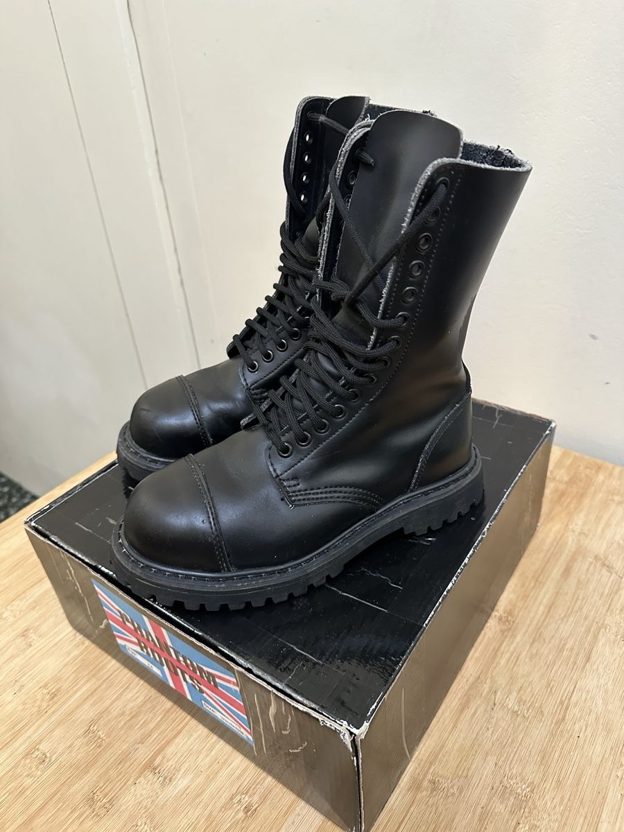 Scarpe da uomo: Stiefel Phantom Boots schwarz Leder Grösse EU38 TOP – Usato da Steffisburg venduto da PatrickB02 2