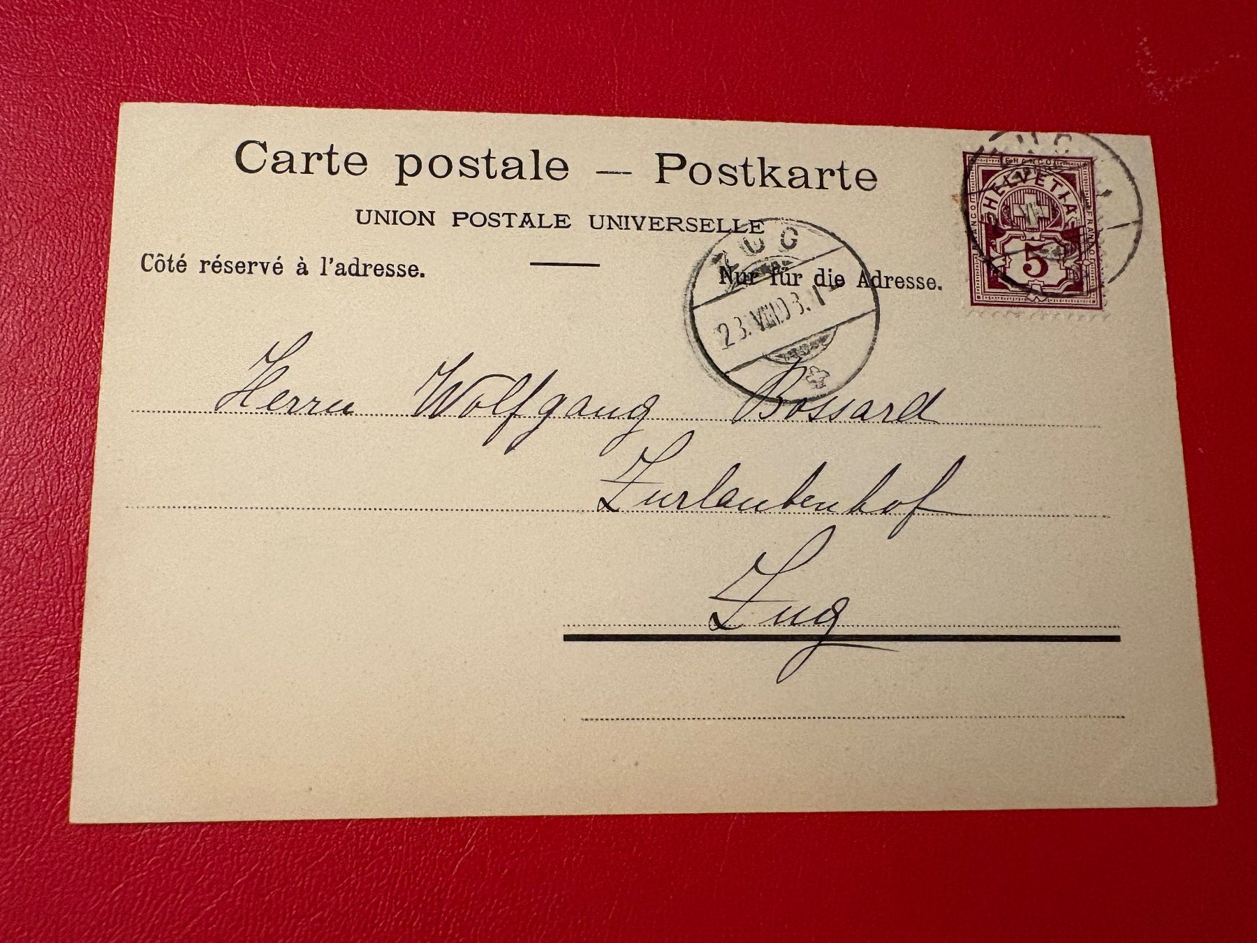 Cartoline postali: ? 1903 ? Treib am Vierwaldstättersee – Usato da St-Légier-La Chiésaz venduto da Theo005 1