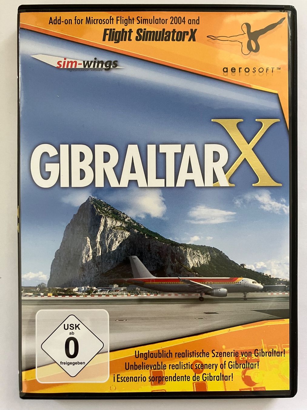 Giochi: FSX/FS2004 Add-on: Gibraltar X - PC – Usato da Solothurn venduto da aquitania