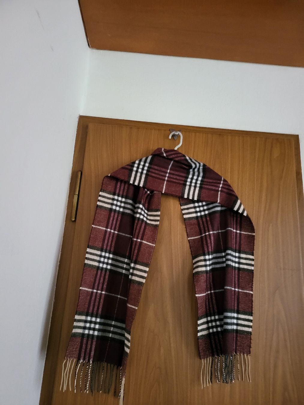 Niwicee Écharpe Homme Hiver Chaude à Carreaux - Longue Foulard Souple Et Élégant 180x30cm