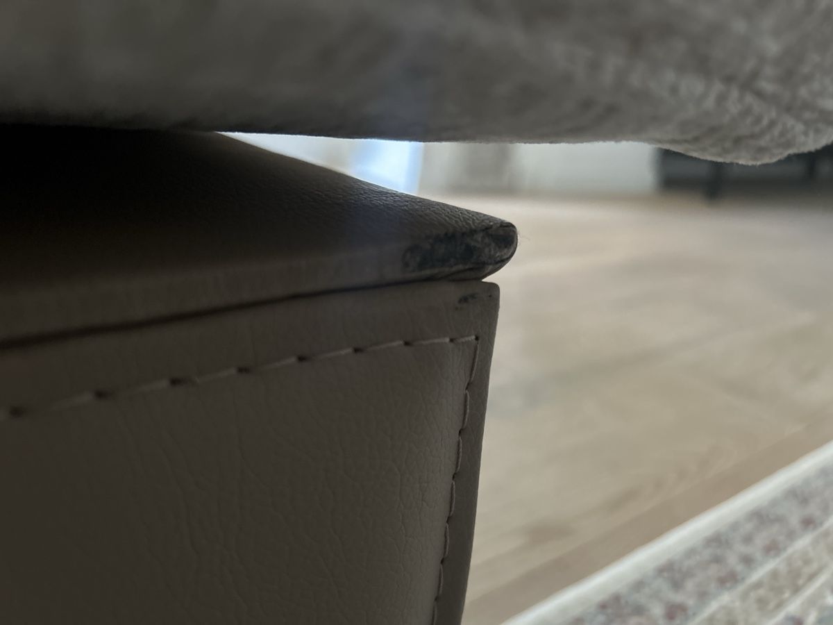Sofas: Ecksofa weiss mit Leder-Elementen gebrauchter Zustand – Gebraucht aus St. Margrethen SG von kes_z59l 3