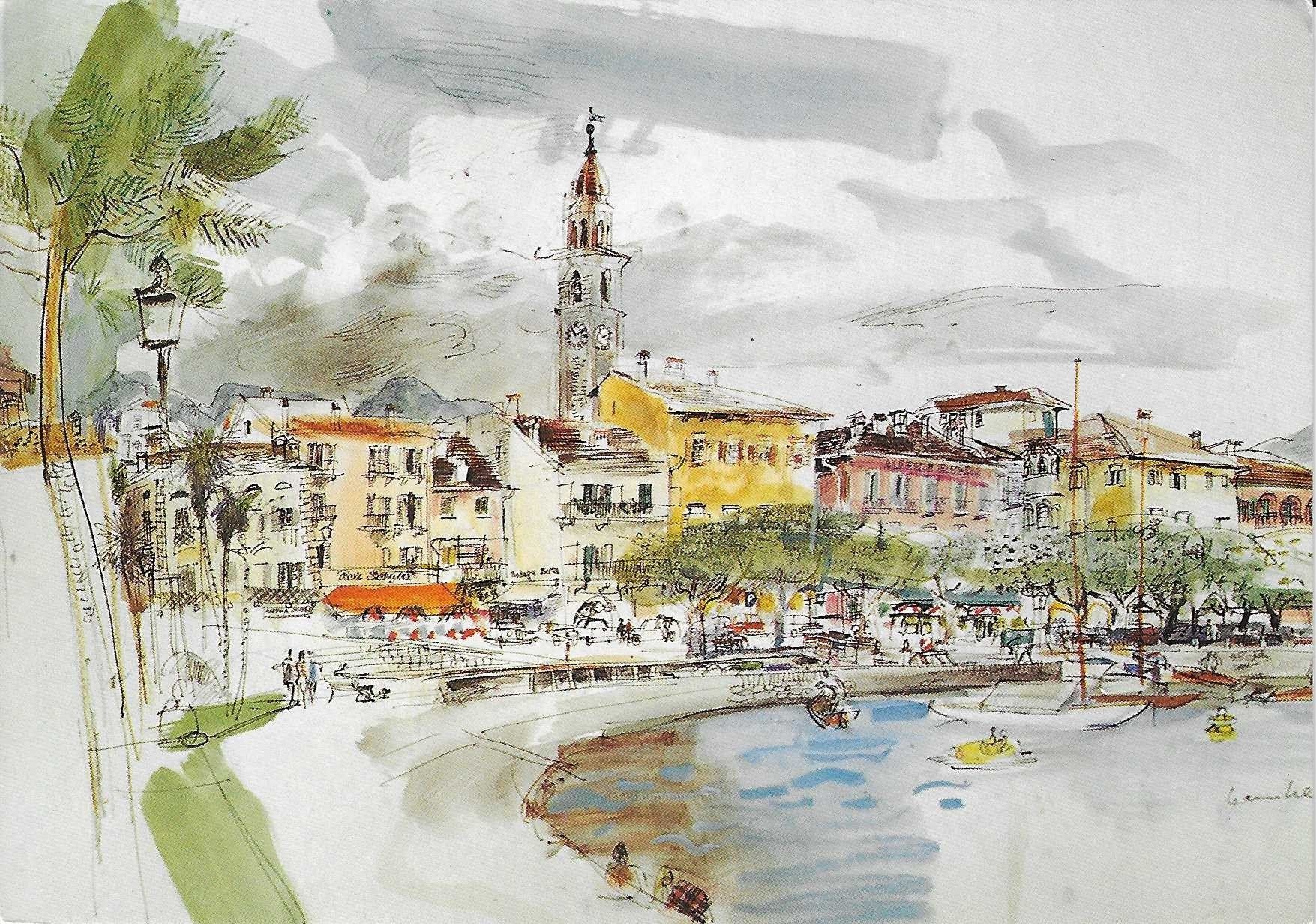 Cartoline postali: Ascona Lago Maggiore TI – Usato da Rothrist venduto da Stranglehold