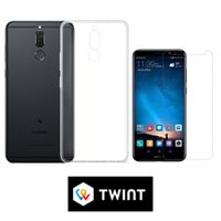 Silikon Hülle + Displayschutz für Huawei Mate 9