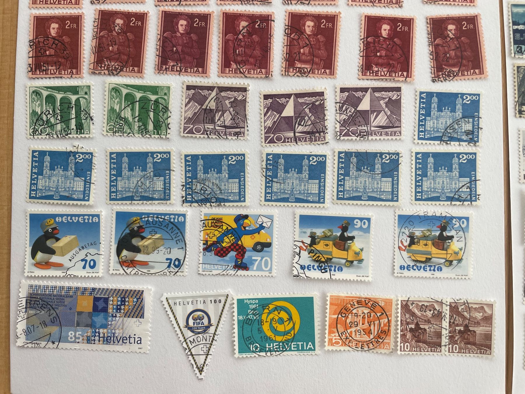 Alle Briefmarken: Belles oblitérations! – Gebraucht aus Sonceboz-Sombeval von Comment2 1