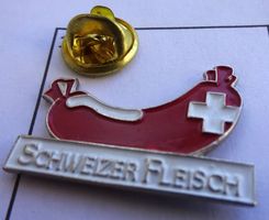 Pin Schweizer Fleisch  Wurst