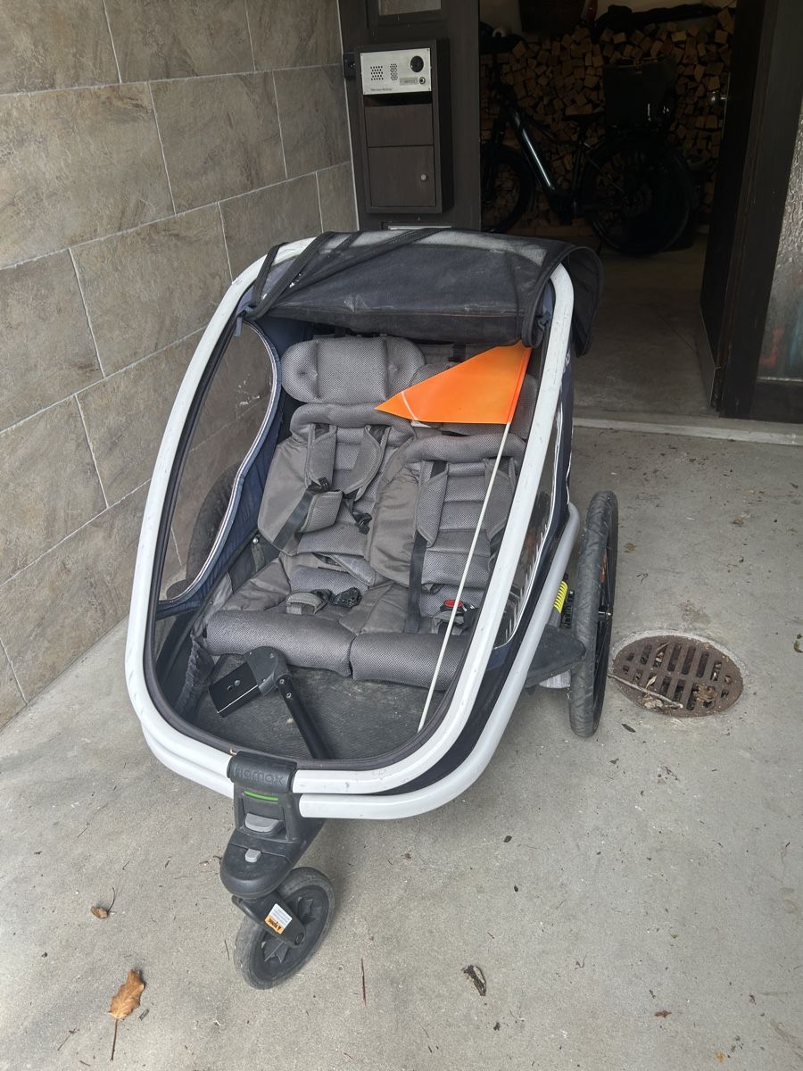 Hamax Rimorchi: Hamax bike trailer/ stroller – Usato da Uerikon venduto da elizabeth.da 2