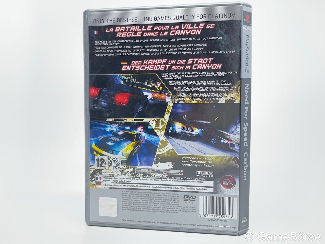 Sony Giochi: PS2 Need for Speed Carbon – Usato da Stettfurt venduto da GameBoerse 1