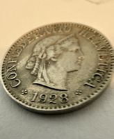 Schweiz 5 Rappen 1928 – Original Schweizer Münze – Helvetia