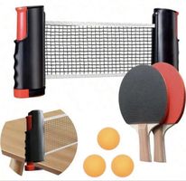 Tischtennis Set: Schläger, Netz & Bälle - Sommer Spass!