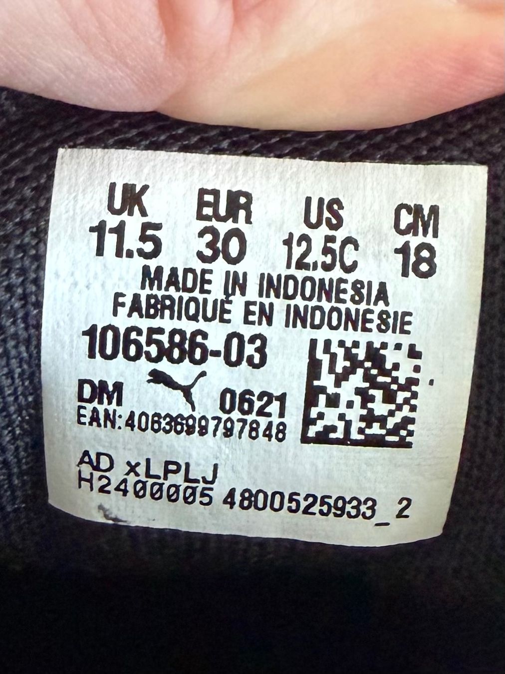 Puma Scarpe da uomo: Puma Kinder Turnschuhe Grösse 30 gebraucht – Usato da Birmensdorf ZH venduto da cor_y96p 1