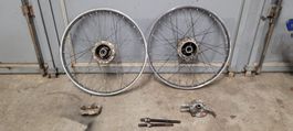 Puch Maxi Speichenräder Felgen Bremsen