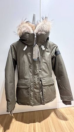 Woolrich Parka Jacket Green Size XS New