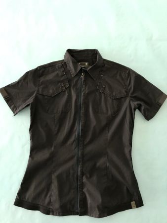 G-Star Raw Damen Bluse dunkelblau