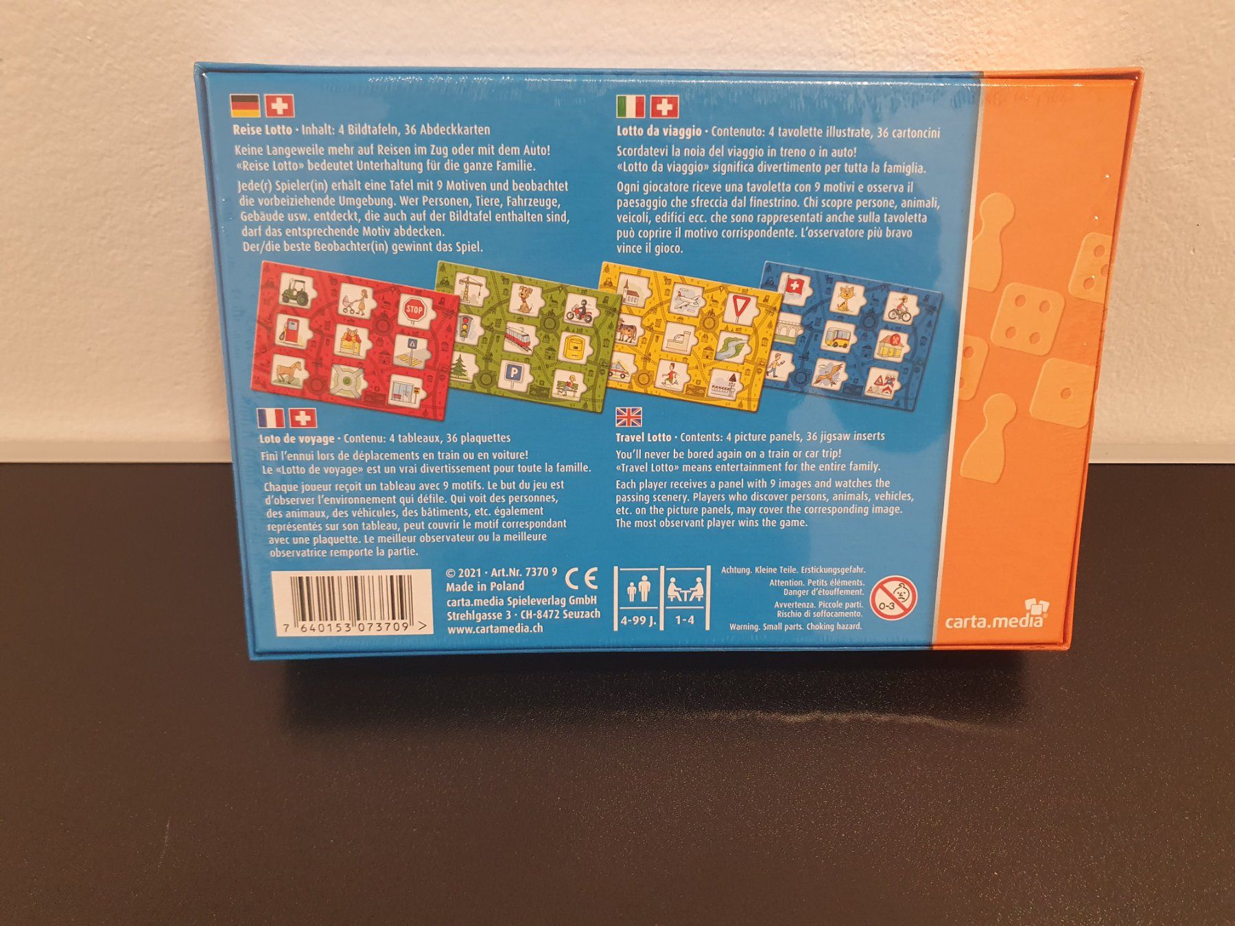 Giochi: Neu - Spiel - Reise Lotto – Nuovo e nell'imballaggio originale da Dagmersellen venduto da Jarsetz_Restposten 1