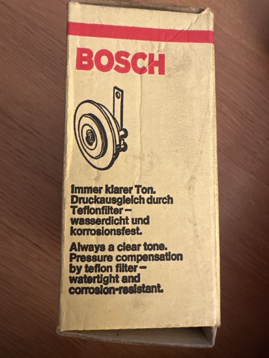 Accessori per altri veicoli: BOSCH Hupe originalverpackt NOS – Usato da Mörschwil venduto da tweety9402 1