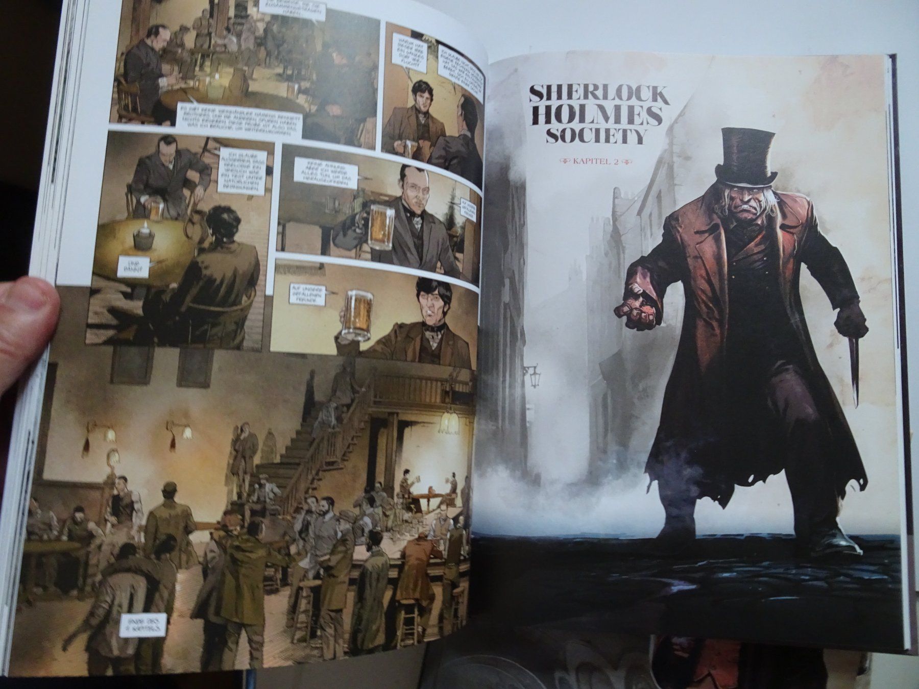 Comics: Sherlock Holmes Society Comic 1-3 Splitter Verlag – Gebraucht aus Schönenwerd von schnitzunddrunter 4