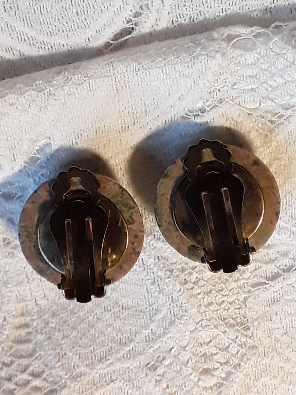 Boucles d'oreille: Vintage Stein Ohrclips – D'occasion à Zürich par helsan 5