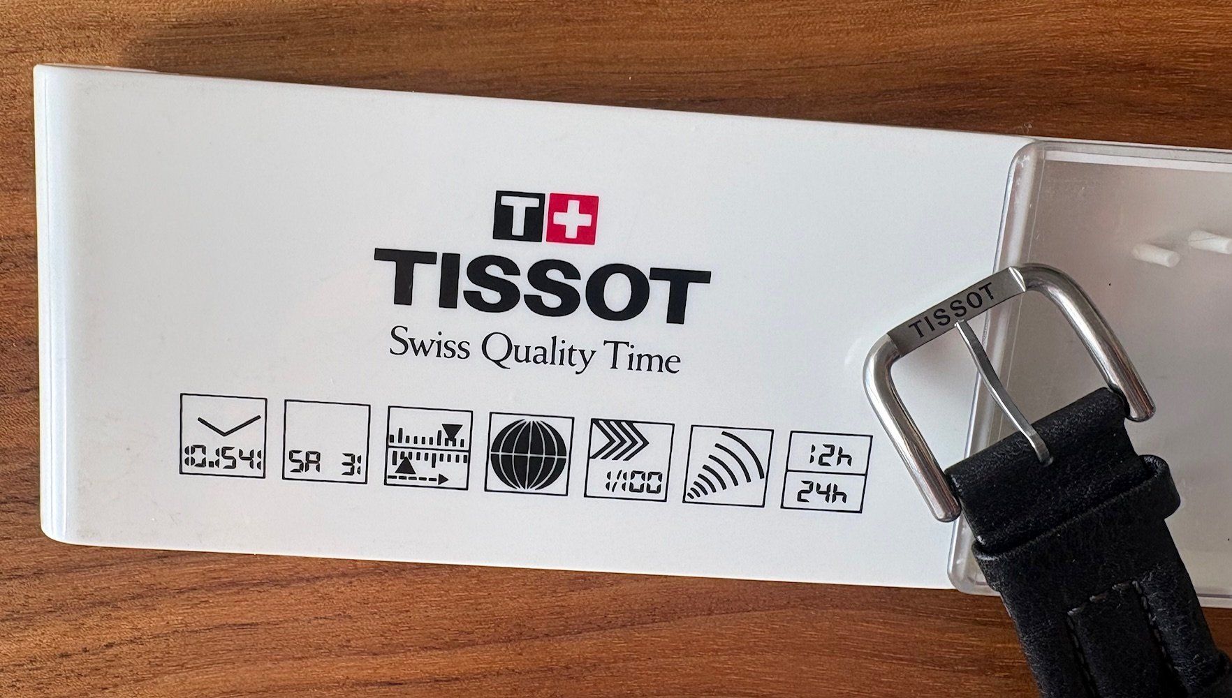 Tissot Orologi: Tissot Two-Timer D377 - Neu - Full Set - New Old Stock – Nuovo e nell'imballaggio originale da Corminboeuf venduto da Path007 5