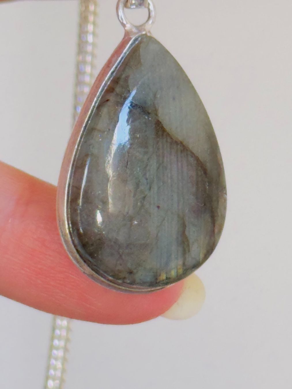 Catenine: Labradorite necklace – Nuovo e nell'imballaggio originale da Genève venduto da AGBERG 8