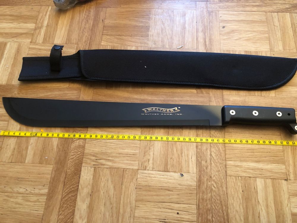 WALTHER BUSCHMESSER MACHETE MESSER JAGDMESSER (Neu und originalverpackt ...