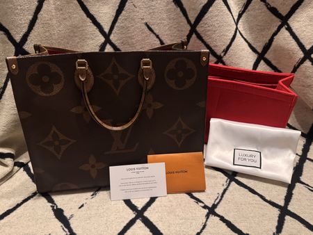 Louis Vuitton Onthego GM Tote Bag Monogram Canvas Brown