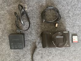 Digitalkamera Sony Cyber-shot DSC-HX90V gebraucht schwarz