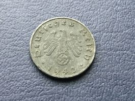 Drittes Reich 5 Reichspfennig 1942 A