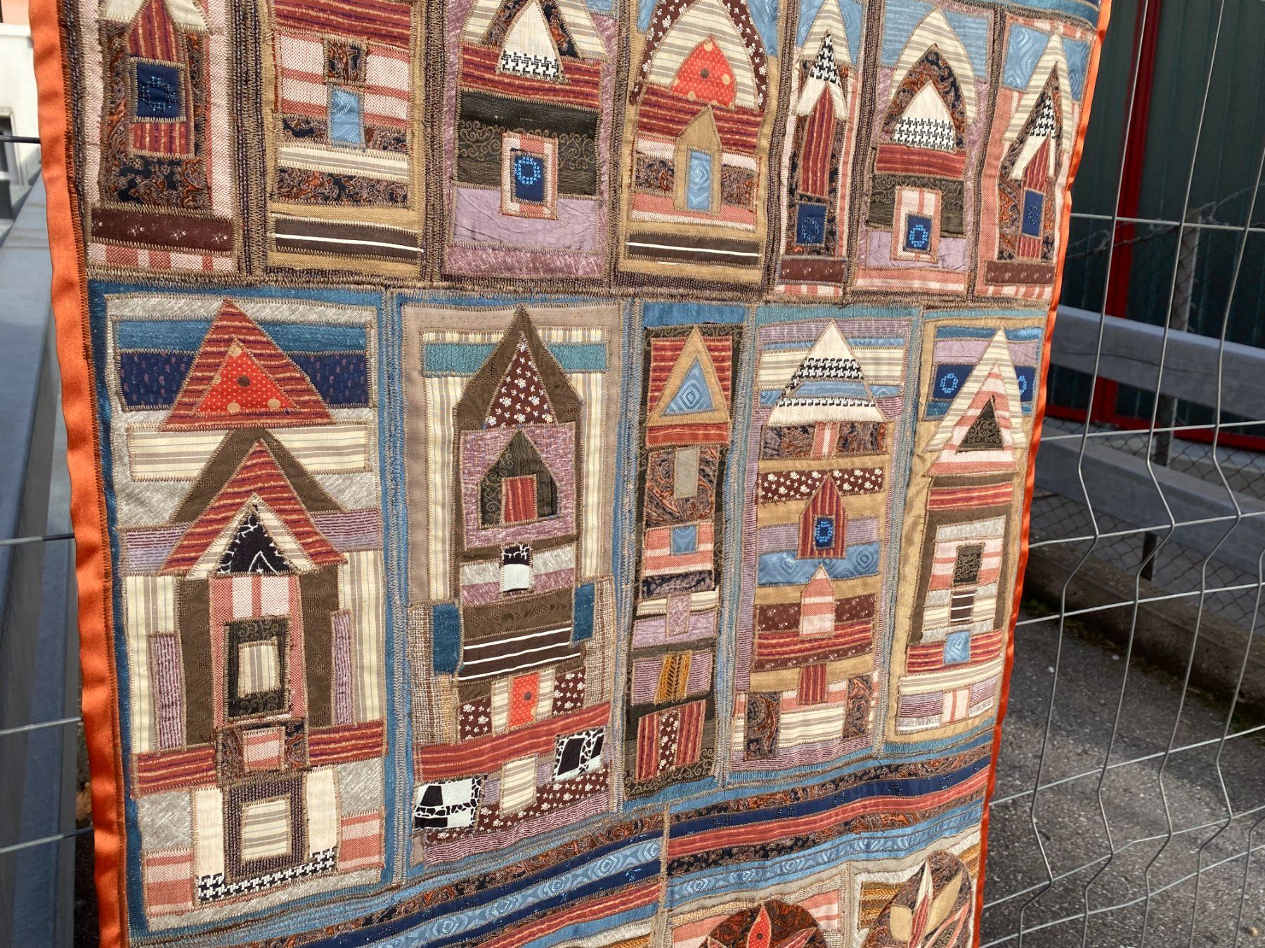 Tappeti: Patchwork 148x73cm Wand Teppich Zustand sehr gut – Usato da Vacallo venduto da cri_229f 3