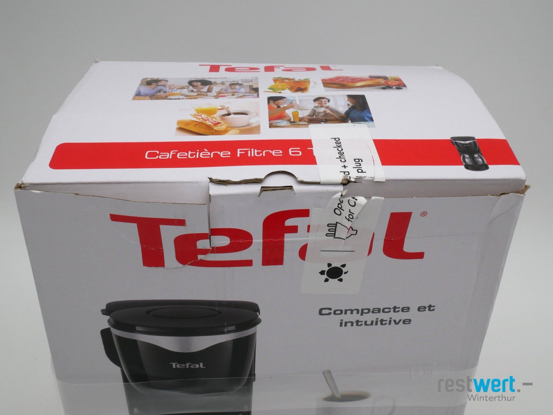 Kaffeemaschinen & Espressomaschinen: TEFAL Filterkaffeemaschine – Neu (gemäss Beschreibung) aus Winterthur von Restwert_Winterthur 3