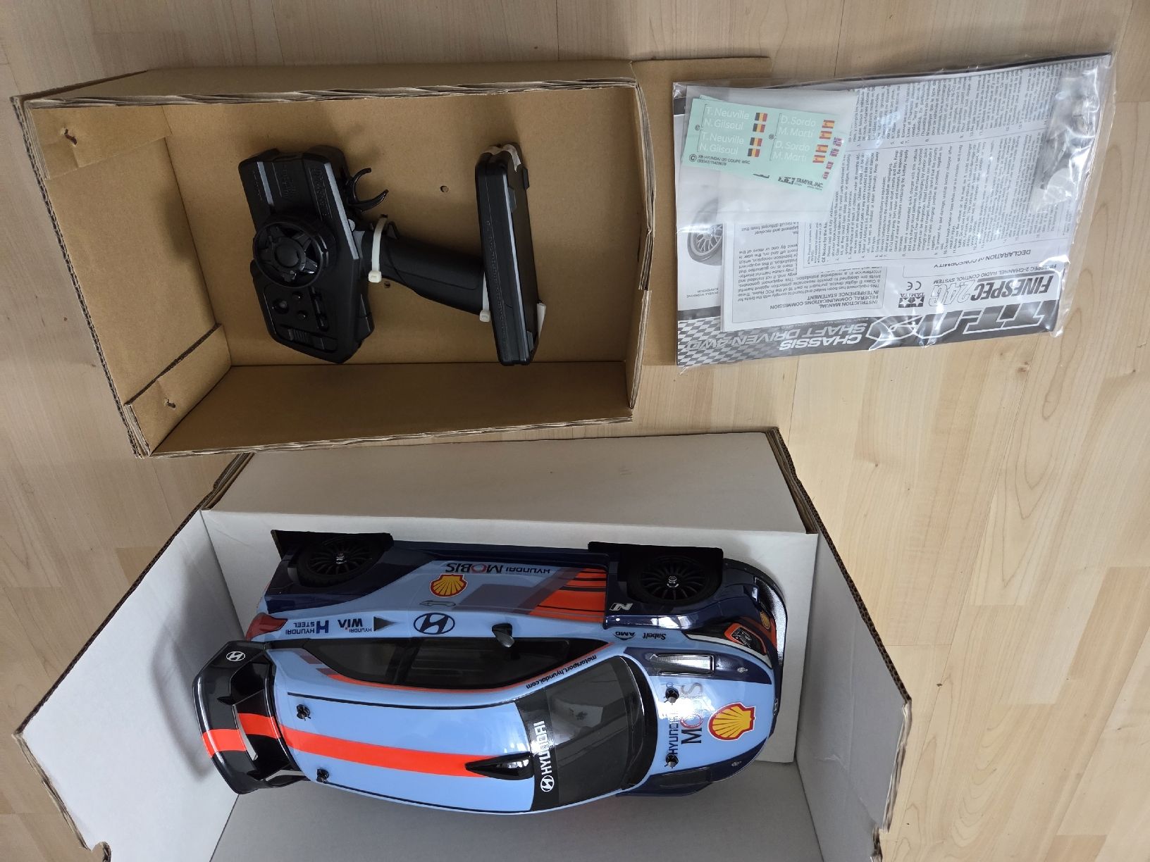 Tamiya Modellismo RC: Tamiya Hyundai I20 N WRC XP Version – Nuovo e nell'imballaggio originale da Reichenburg venduto da BEFunPower 3
