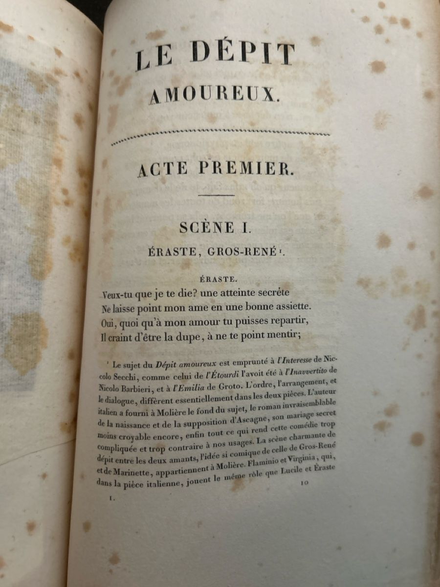 Libri: Œuvres Complètes de Molière, tome I – Usato da Céligny venduto da isa_lgy2 4