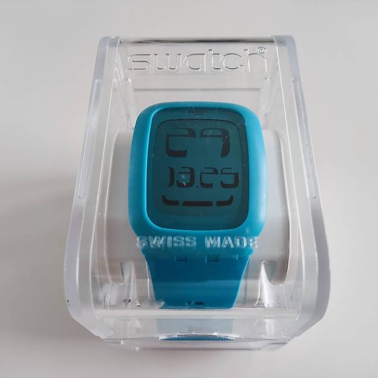 Swatch Orologi: Montre bleue swatch – Usato da Granges-Paccot venduto da Cecile76