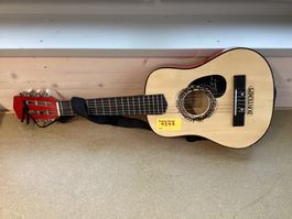 Bontempi 3/4 Kindergitarre mit Tragriemen -Wiitergäh