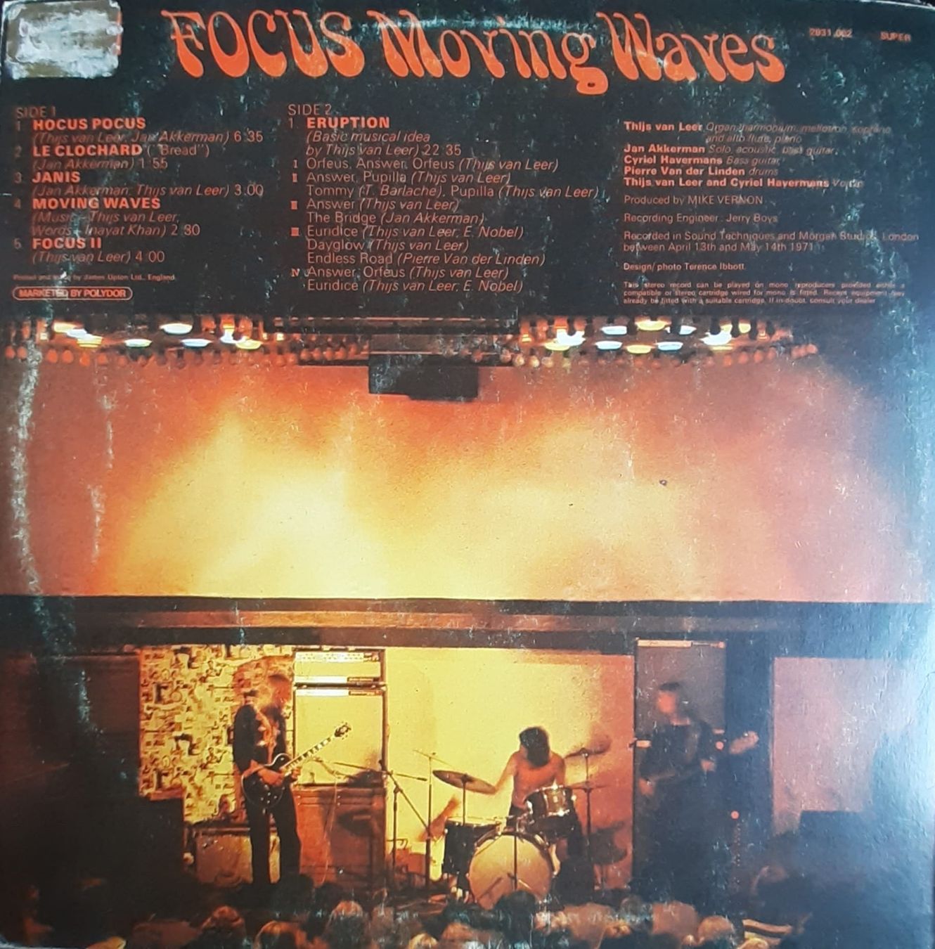 Dischi in vinile: Focus: Moving Waves (BLUE HORIZON) – Usato da Frick venduto da kyb_yq8h 2