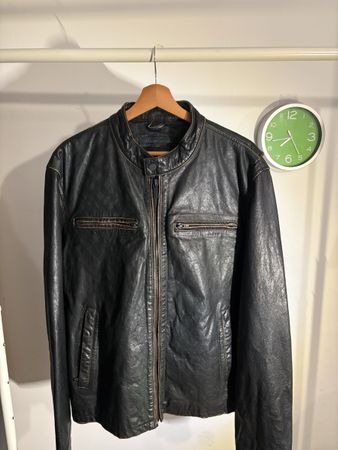 Veste en cuir Kenneth Cole New York homme taille L 40-60