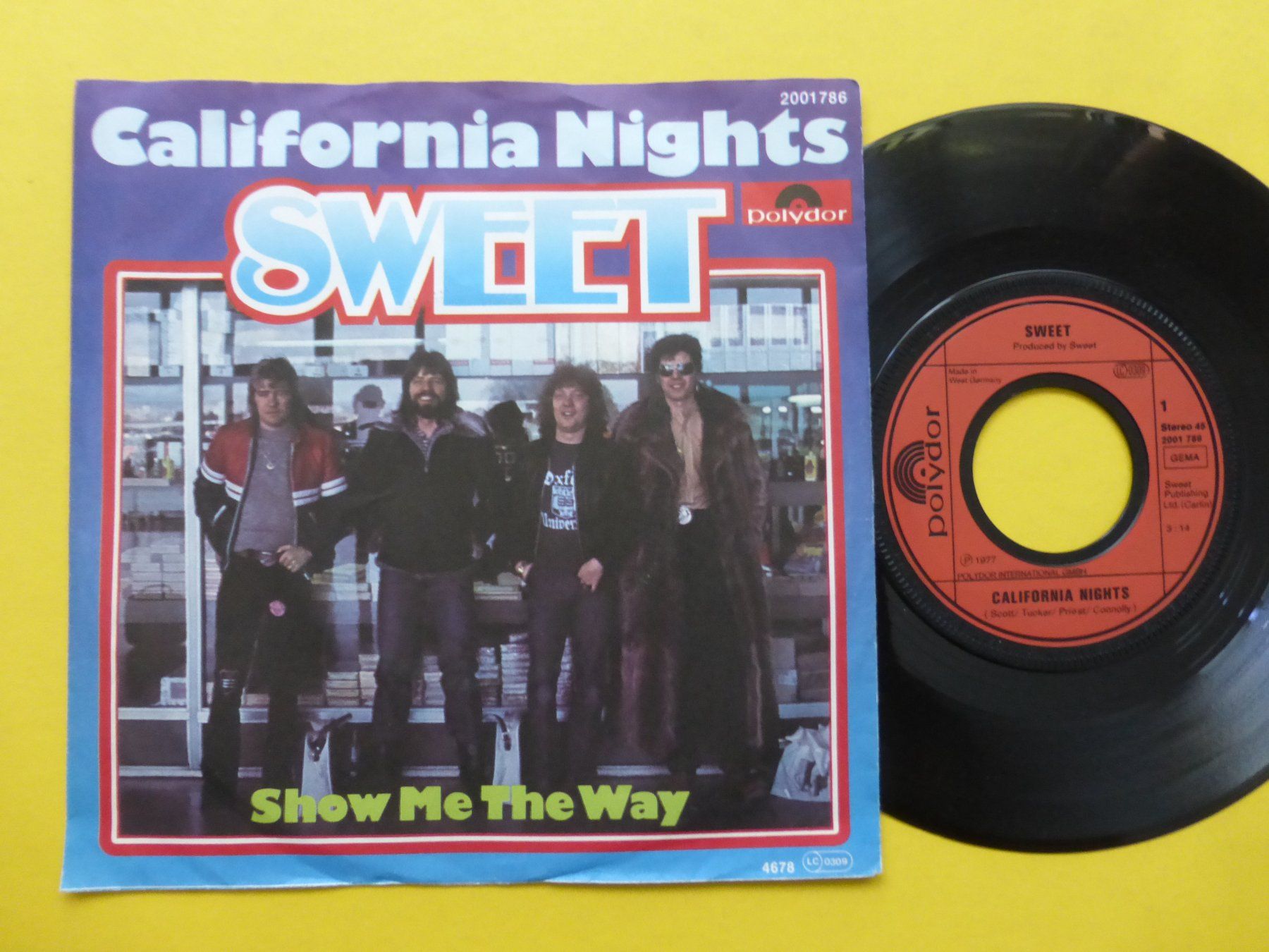 Dischi in vinile: The Sweet - California Nights – Usato da Zürich venduto da Swiss57