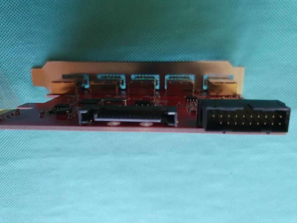 Hubs & Switches: PCIe USB3.0 Schnittstellenkarte Controller 5x extern – D'occasion à Feuerthalen par jalindi 4