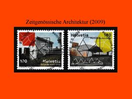 Vollstempel-Serie "Zeitgenössische Architektur" (2009)