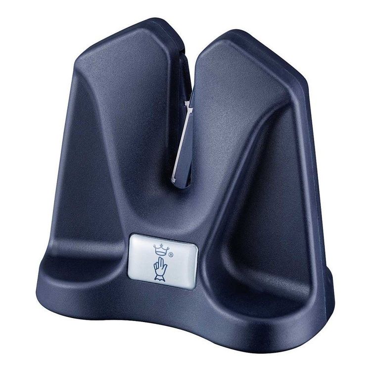 IKEA Aspect Messerschärfer – Schwarz, 15,9 X 5,7 X 5,7 Cm, Für Alle Messertypen