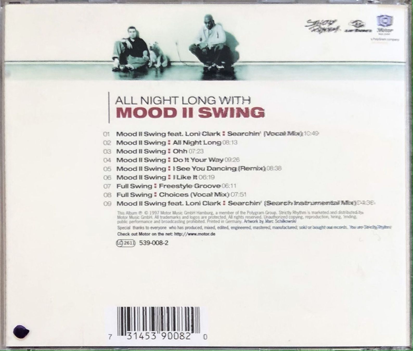 CD: Mood II Swing – All Night Long With... – Usato da Martigny venduto da jereq 1