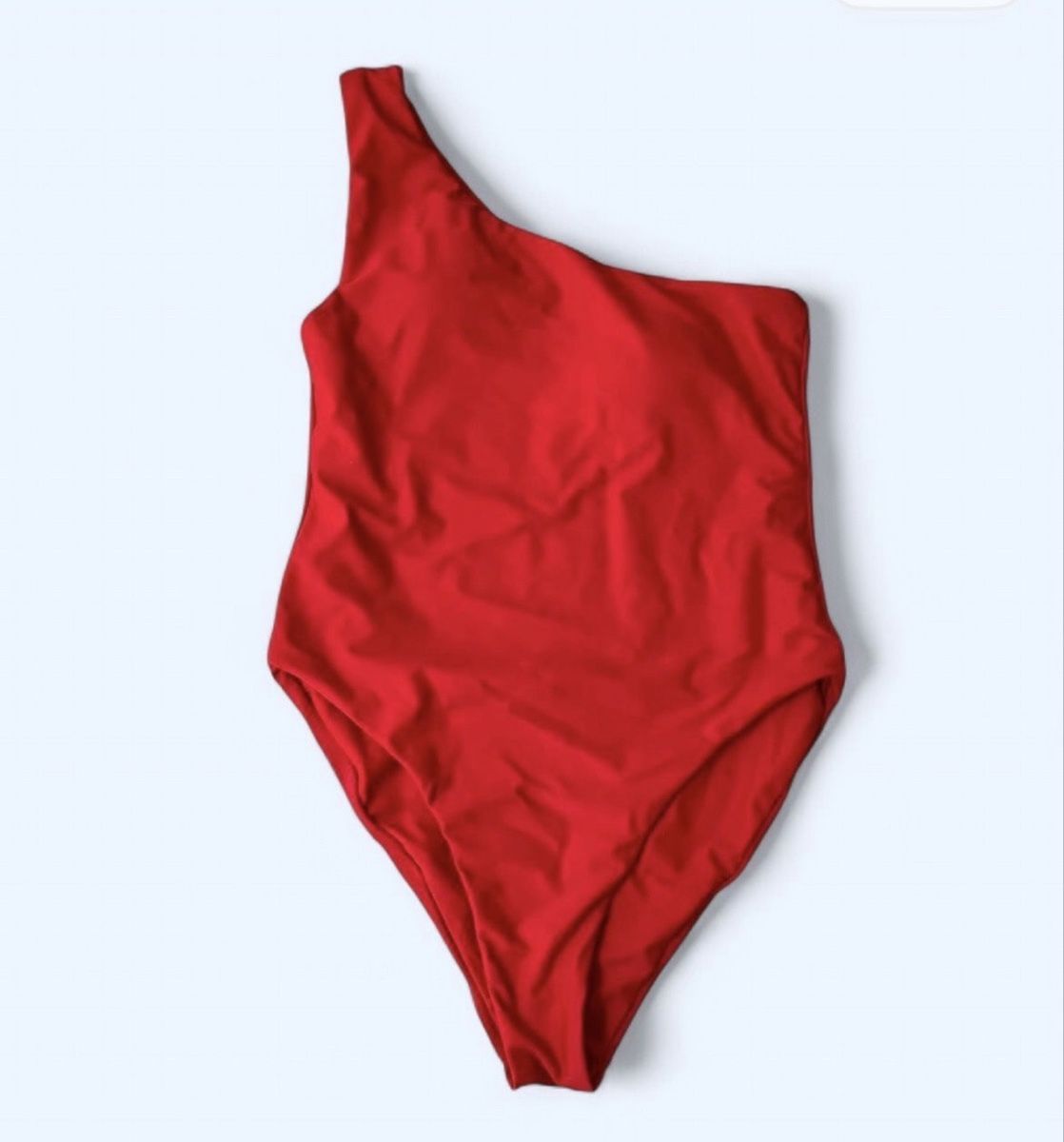 Zaful Costumi da bagno & Bikini: Roter Badeanzug Damen Gr. S/36 – Nuovo (secondo la descrizione) da Vaduz venduto da bestbest 1