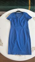 Damen Kleid blau Grösse 38 kurzarm