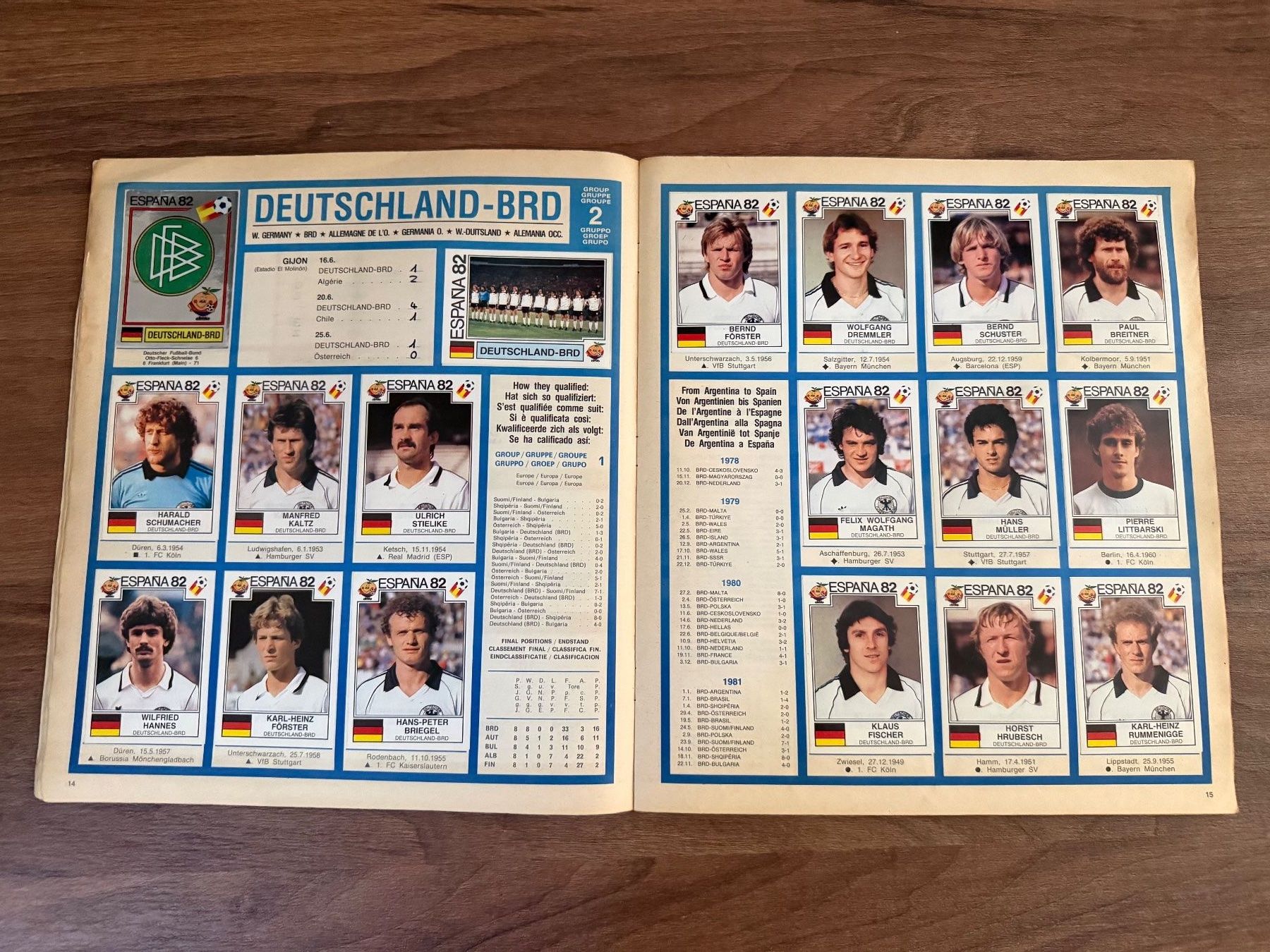 Panini Album: Album Panini WM 1982 - Komplett – Usato da Chiggiogna venduto da TheLegend88 2