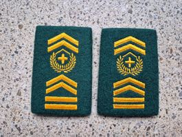 *** Gradabzeichen Patten Set Chefadjutant Infanterie ***
