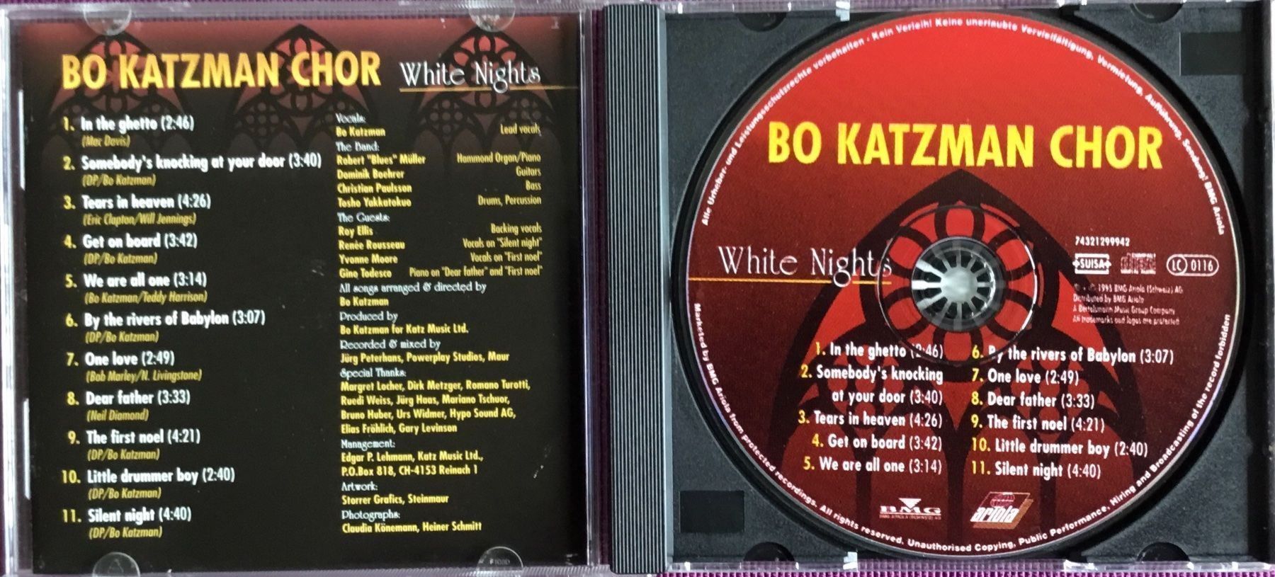 CDs: (CD) Bo Katzman Chor „White Nights“ – Gebraucht aus Serneus von kowalsky1 1