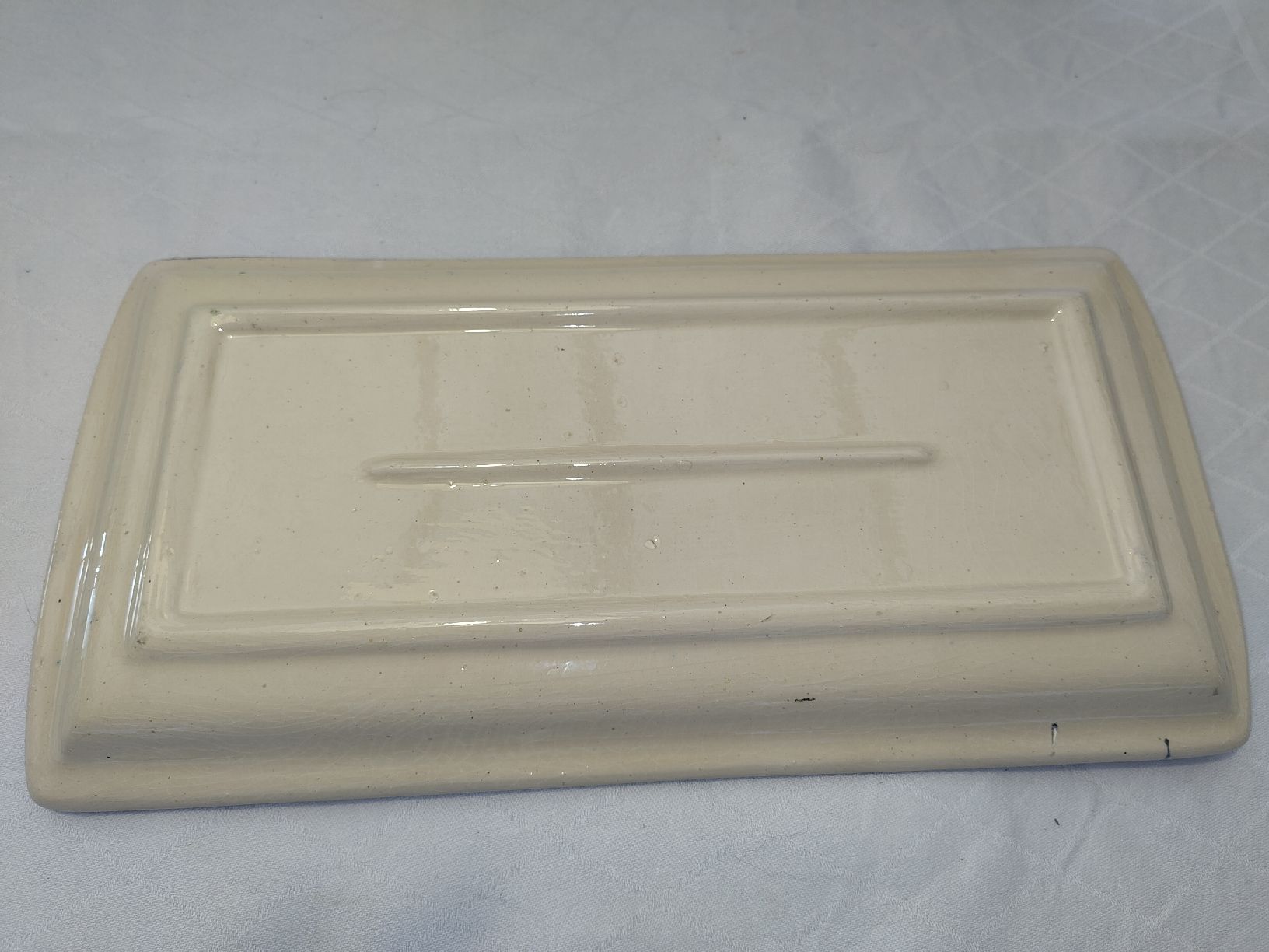 Servierplatten: Vintage Kreamikcaketablett – Gebraucht aus Biel/Bienne von DoNa82 2